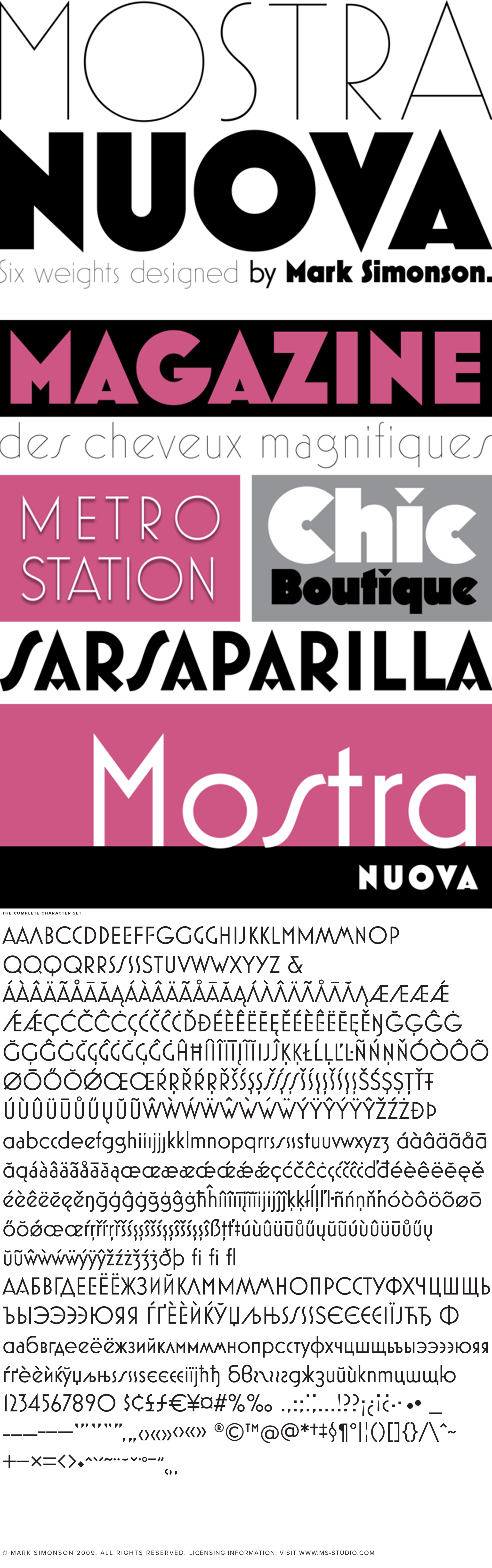 T 26 Digital Type Foundry Fonts Mostra Nuova